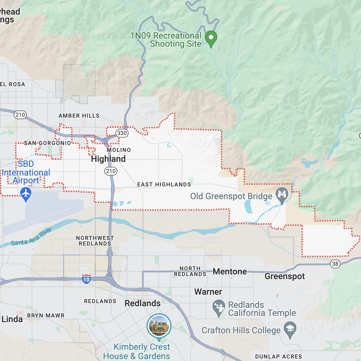 Highland City Map